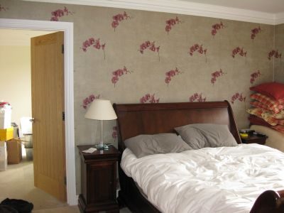 Bedroom decorated by Jim'll Paint It