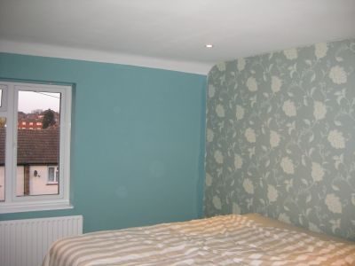 Bedroom decorated by Jim'll Paint It