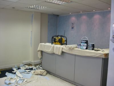 Commercial decorating by Jim'll Paint It