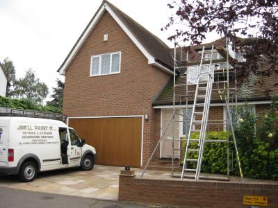 Exterior painting and decorating by Jim'll Paint It