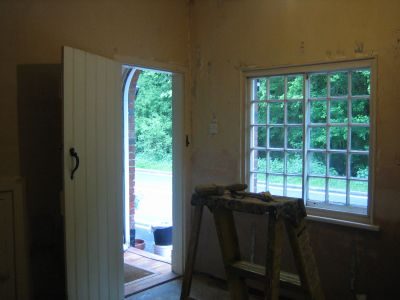 Bathroom or kitchen decorated by Jim'll Paint It