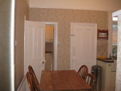 Bathroom or kitchen decorated by Jim'll Paint It