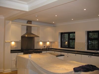 Bathroom or kitchen decorated by Jim'll Paint It