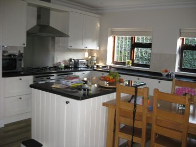 Bathroom or kitchen decorated by Jim'll Paint It