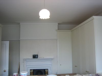 Living and dining room decorated by Jim'll Paint It