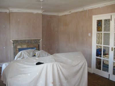 Living and dining room decorated by Jim'll Paint It
