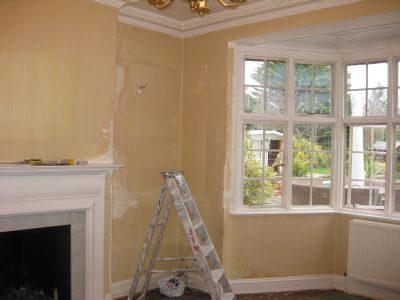 Living and dining room decorated by Jim'll Paint It