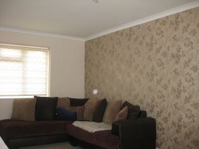 Living and dining room decorated by Jim'll Paint It