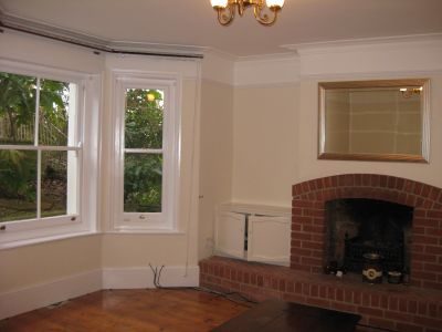 Living and dining room decorated by Jim'll Paint It