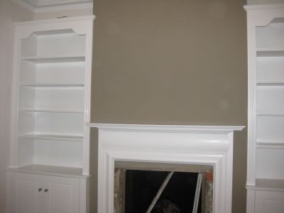 Living and dining room decorated by Jim'll Paint It